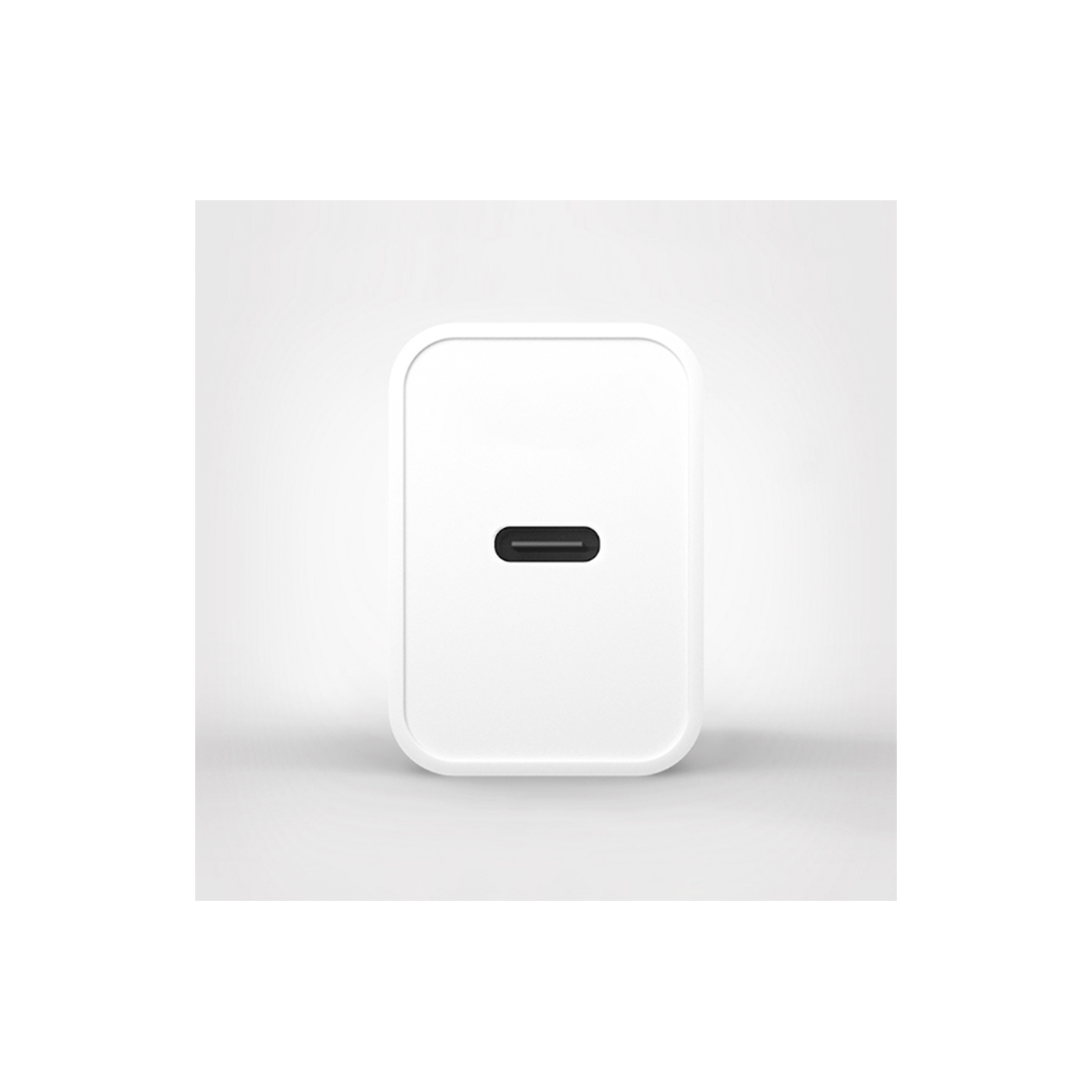 Wiwu RY-U65UK 20W Comet Type-C Uk Power Adapter PD - White Wiwu RY-U65UK 20W Comet Type-C Uk Power Adapter PD - White